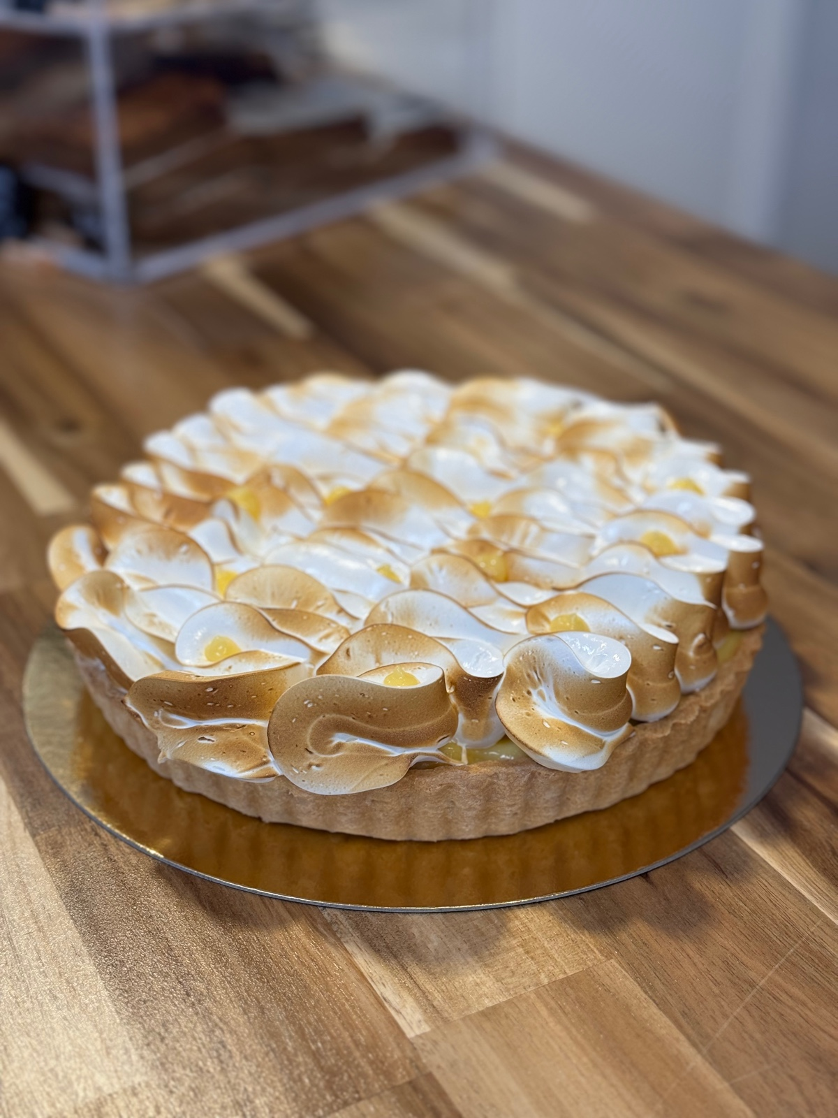 Tarta de limón - Lemon Pie sin gluten Málaga