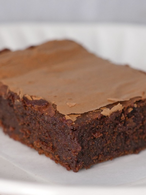 Brownie sin gluten y sin lácteos